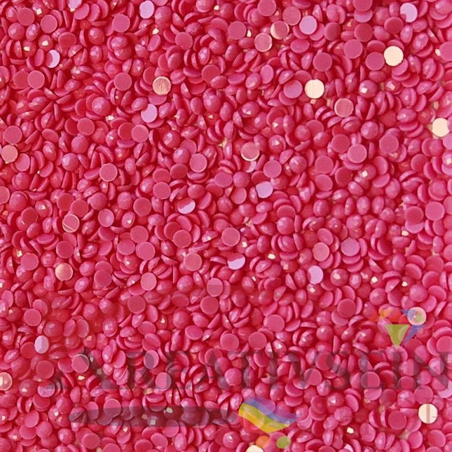 DMC 335 Rose - runde Steine - Diamond Painting