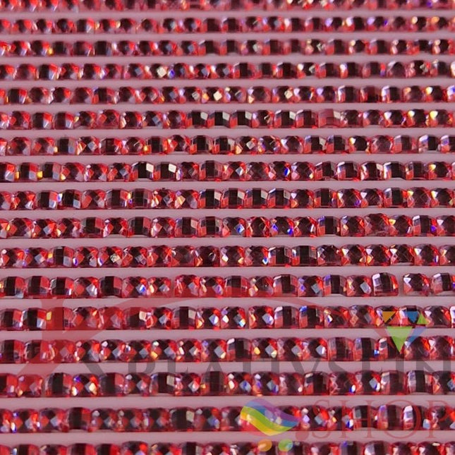 DMC 3354 Dusty Rose LT - eckige Steine - Strass - Diamond Painting