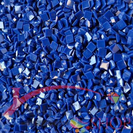 DMC 336 Navy Blue - eckige Steine - Diamond Painting