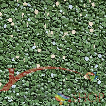 DMC 3363 Pine Green MED - runde Steine - Diamond Painting