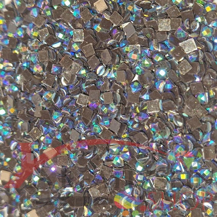 DMC 3371 Black Brown - eckige Steine - Aurora Borealis (AB) - Diamond Painting