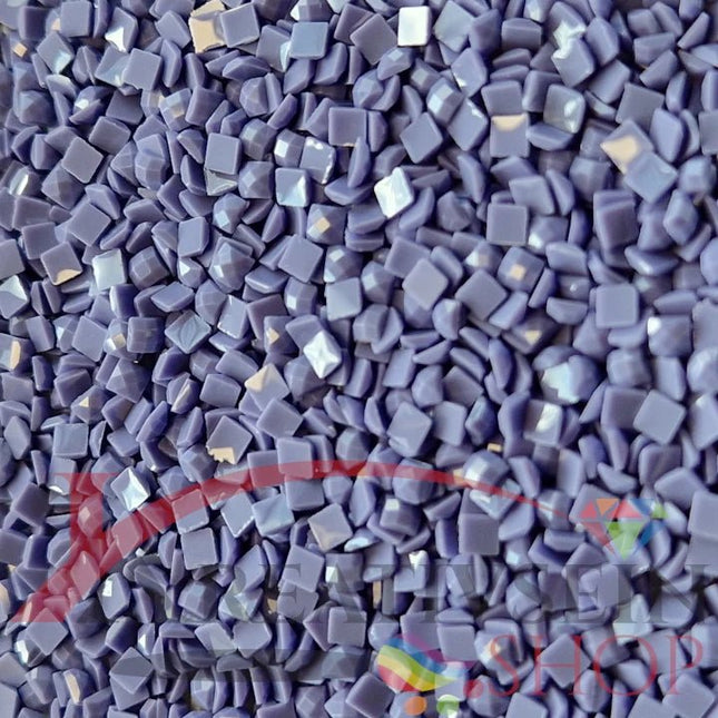 DMC 340 Blue Violet MED - eckige Steine - Diamond Painting