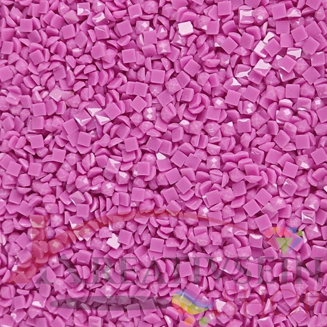 DMC 3607 Plum LT - eckige Steine - Fairy Dust - Diamond Painting