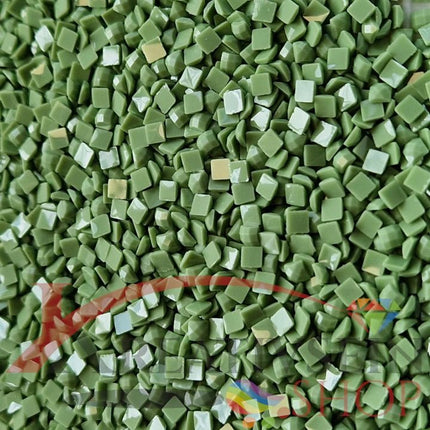 DMC 368 Pistachio Green LT - eckige Steine - Diamond Painting