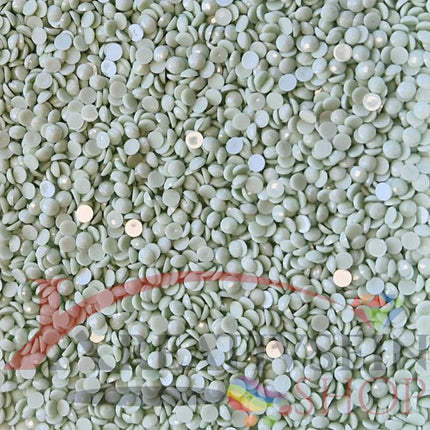 DMC 369 Pistachio Green VY LT - runde Steine - Diamond Painting