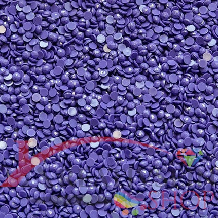 DMC 3746 Blue Violet DK - runde Steine - Diamond Painting
