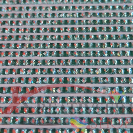 DMC 3766 Peacock Blue LT - eckige Steine - Strass - Diamond Painting