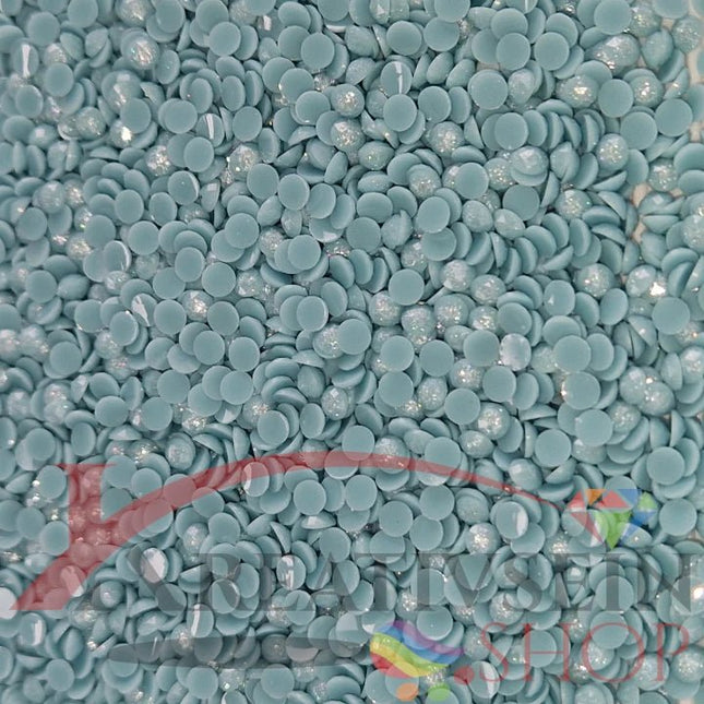 DMC 3766 Peacock Blue LT - runde Steine - Fairy Dust - Diamond Painting