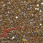 DMC 3781 Mocha Brown DK - runde Steine - Diamond Painting