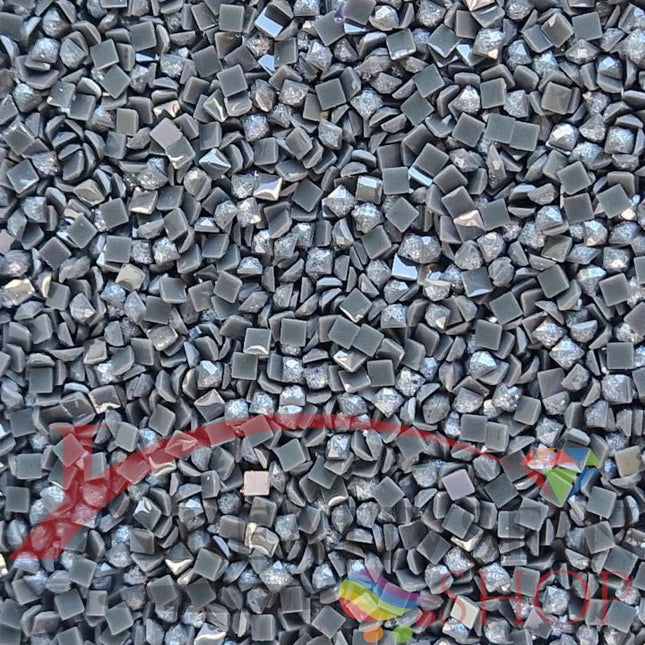 DMC 3799 Pewter Grey VY DK - eckige Steine - Fairy Dust - Diamond Painting