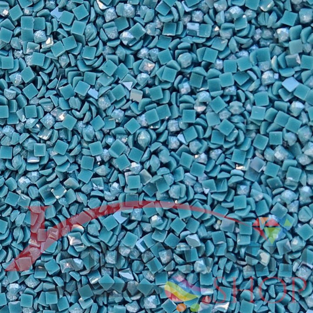 DMC 3810 Turquoise DK - eckige Steine - Fairy Dust - Diamond Painting
