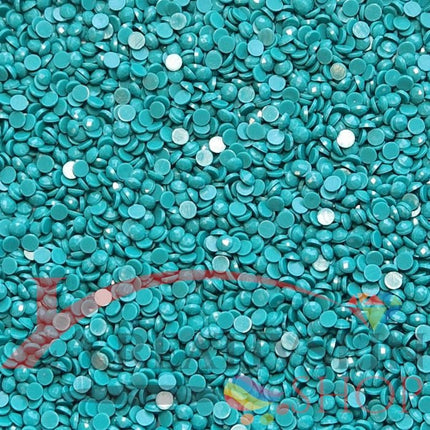 DMC 3812 Sea Green VY DK - runde Steine - Diamond Painting