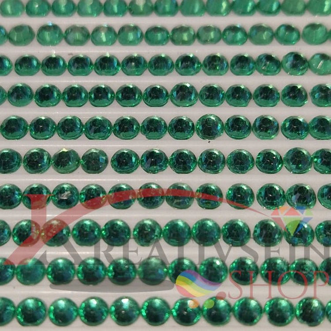 DMC 3817 Celadon Green LT - rund Steine - Strass - Diamond Painting