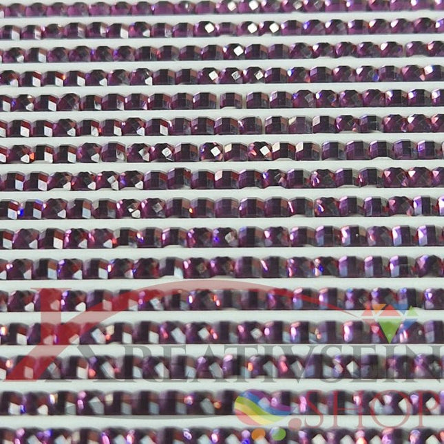 DMC 3834 Grape DK - eckige Steine - Strass - Diamond Painting