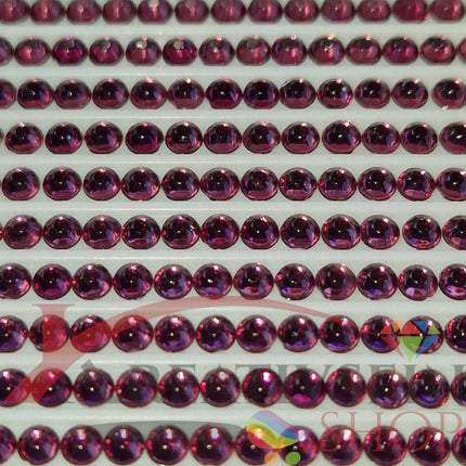 DMC 3834 Grape DK - rund Steine - Strass - Diamond Painting