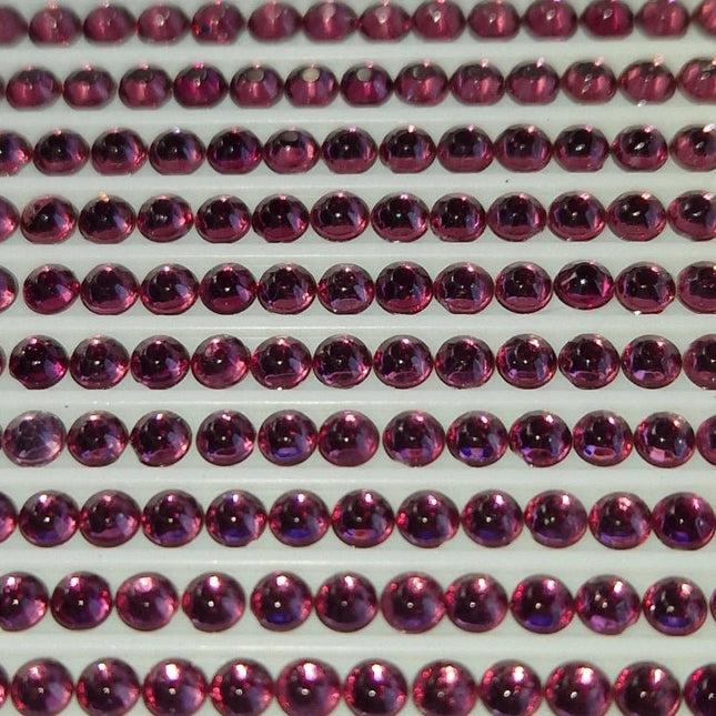 DMC 3835 Grape MED - rund Steine - Strass - Diamond Painting