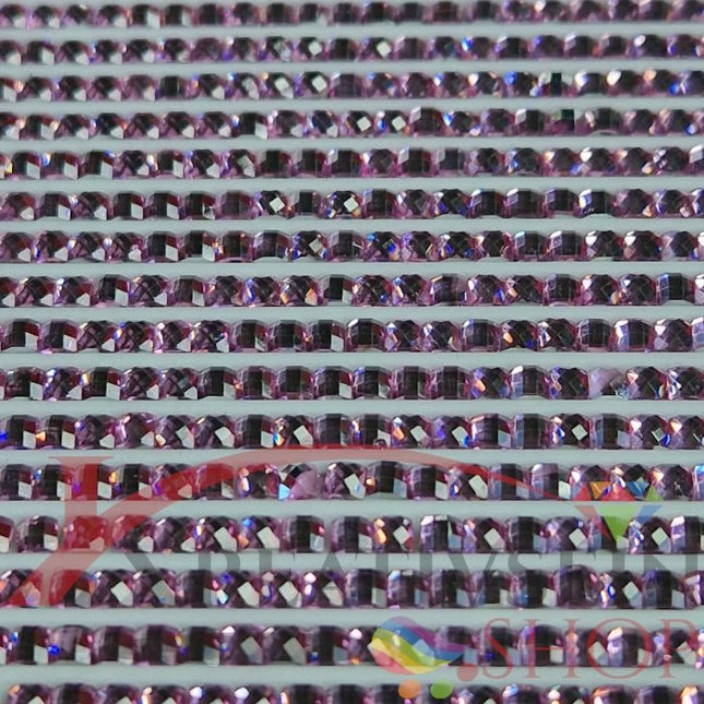 DMC 3836 Grape LT - eckige Steine - Strass - Diamond Painting