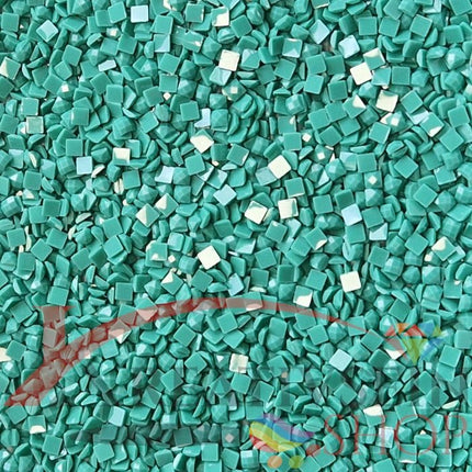 DMC 3851 Bright Green LT - eckige Steine - Diamond Painting