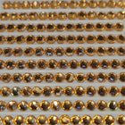 DMC 3856 Mahogany ULT VY LT - rund Steine - Strass - Diamond Painting