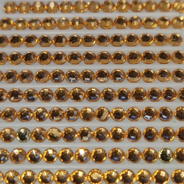 DMC 3856 Mahogany ULT VY LT - rund Steine - Strass - Diamond Painting