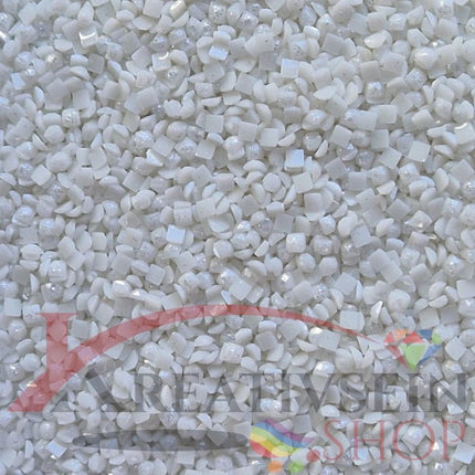 DMC 3865 Winter White - eckige Steine - Fairy Dust - Diamond Painting