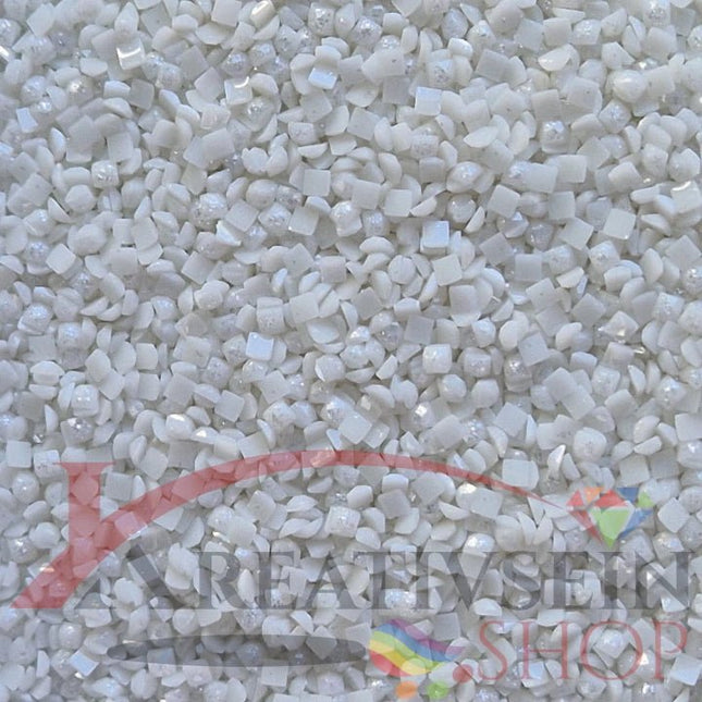 DMC 3865 Winter White - eckige Steine - Fairy Dust - Diamond Painting