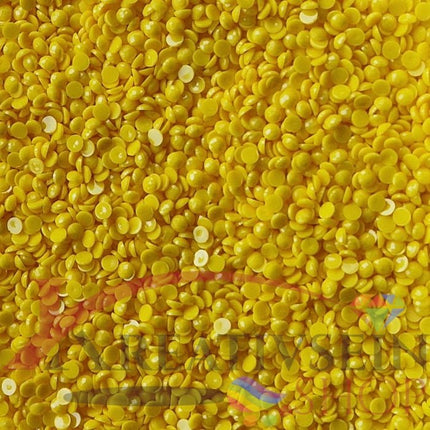 DMC 444 Lemon DK - runde Steine - Diamond Painting