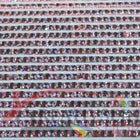 DMC 603 Cranberry - eckige Steine - Strass - Diamond Painting