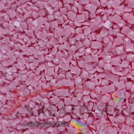 DMC 605 Cranberry VY LT - eckige Steine - Fairy Dust - Diamond Painting