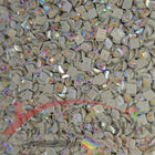 DMC 647 Beaver Grey MED - eckige Steine - Aurora Borealis (AB) - Diamond Painting
