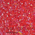 DMC 666 Christmas Red LT - eckige Steine - Aurora Borealis (AB) - Diamond Painting