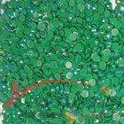 DMC 700 Christmas Green BRIGHT - runde Steine - Aurora Borealis (AB) - Diamond Painting