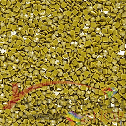 DMC 733 Olive Green MED - eckige Steine - Fairy Dust - Diamond Painting