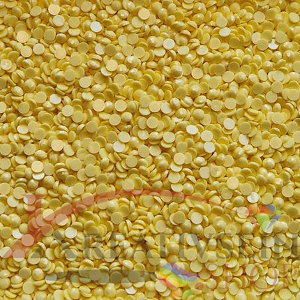 DMC 744 Yellow PALE - runde Steine - Diamond Painting