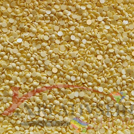 DMC 745 Yellow LT PALE - runde Steine - Diamond Painting