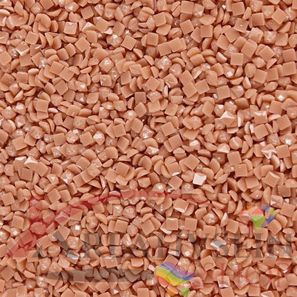 DMC 758 Terracotta VY LT - eckige Steine - Fairy Dust - Diamond Painting