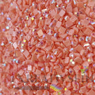 DMC 760 Salmon - eckige Steine - Aurora Borealis (AB) - Diamond Painting