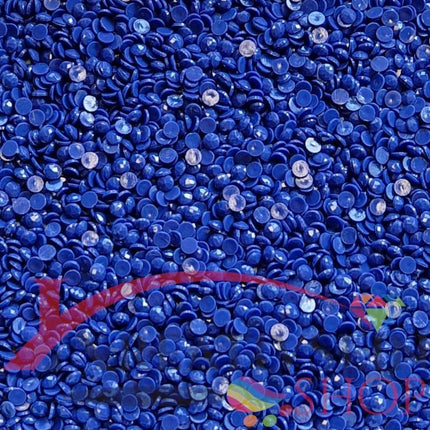 DMC 792 Cornflower Blue DK - runde Steine - Diamond Painting