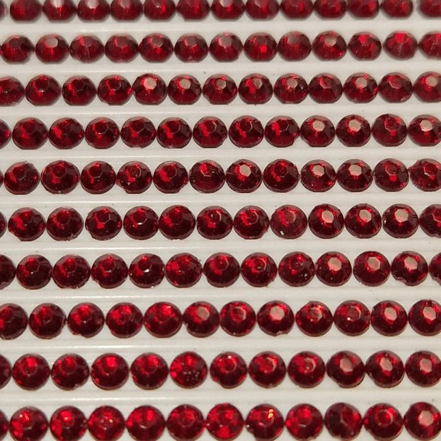 DMC 815 Garnet MED - rund Steine - Strass - Diamond Painting