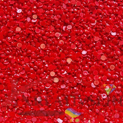 DMC 817 Coral Red VY DK - runde Steine - Diamond Painting