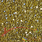 DMC 830 Golden Olive DK - eckige Steine - Diamond Painting