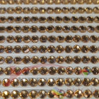 DMC 842 Beige Brown VY LT - rund Steine - Strass - Diamond Painting