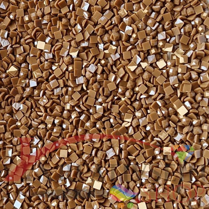 DMC 869 Hazelnut Brown VY DK - eckige Steine - Diamond Painting