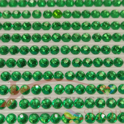 DMC 911 Emerald Green MED - rund Steine - Strass - Diamond Painting