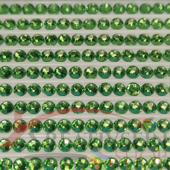 DMC 913 Nile Green MED - rund Steine - Strass - Diamond Painting