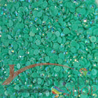 DMC 913 Nile Green MED - runde Steine - Aurora Borealis (AB) - Diamond Painting