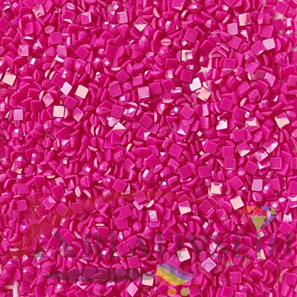 DMC 915 Plum DK - eckige Steine - Diamond Painting