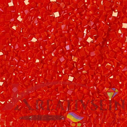 DMC 946 Burnt Orange MED - eckige Steine - Diamond Painting