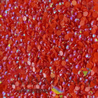 DMC 946 Burnt Orange MED - runde Steine - Aurora Borealis (AB) - Diamond Painting