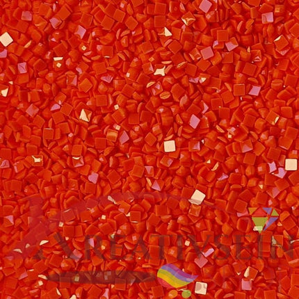 DMC 947 Burnt Orange - eckige Steine - Diamond Painting